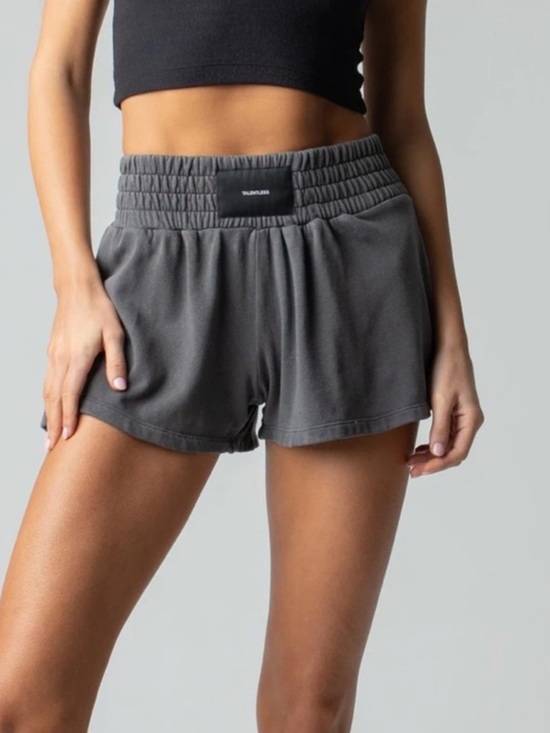 TALENTLESS Pants - Immaculate Talentless Gray Boxing Shorts Premium Fleece Lounge Shorts Medium